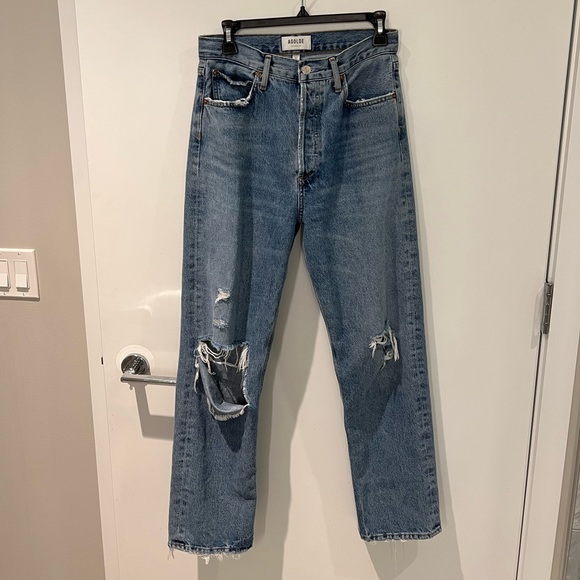 Agolde 90’s Pinch Waist Jeans - Size 27 - Picture 2 of 3
